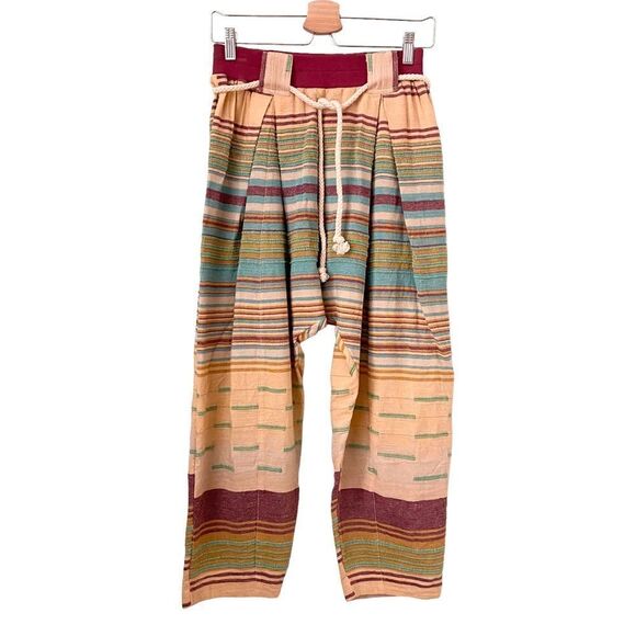 NEW Urban Outfitters Hippie Harem Stripped Pants in Size Small - Picture 1 of 6